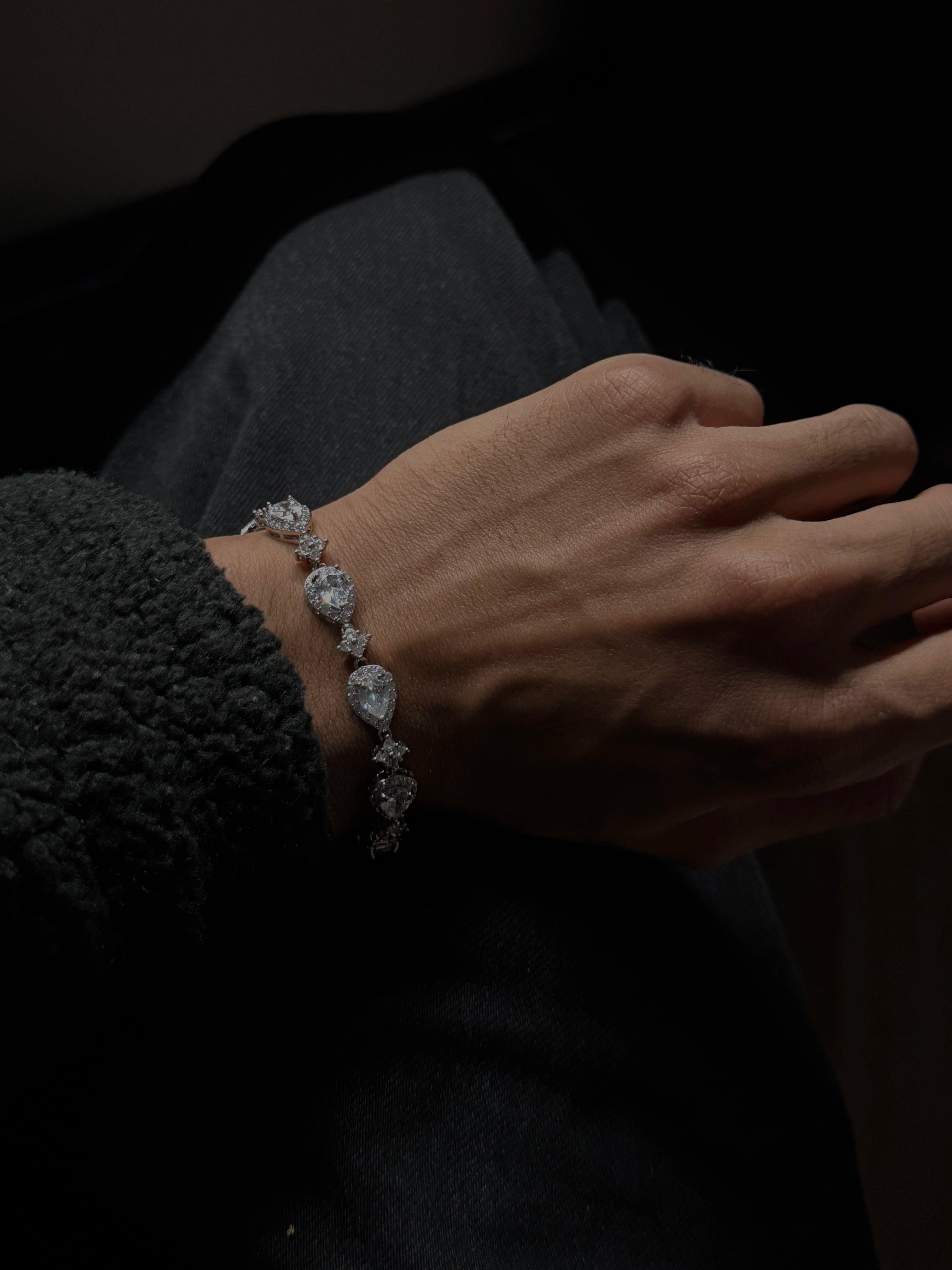 Pulseras con gotas de estrellas