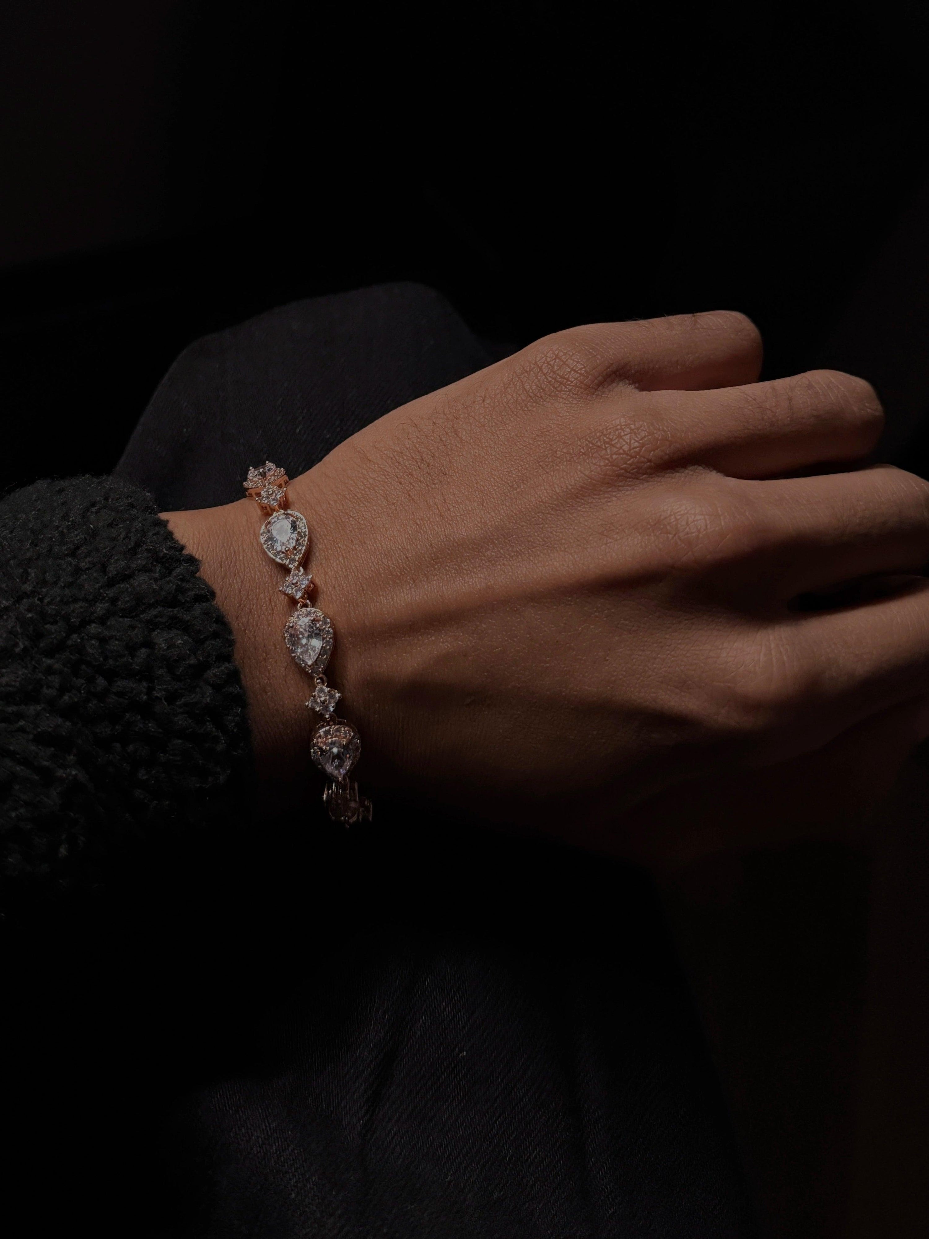 Pulseras con gotas de estrellas
