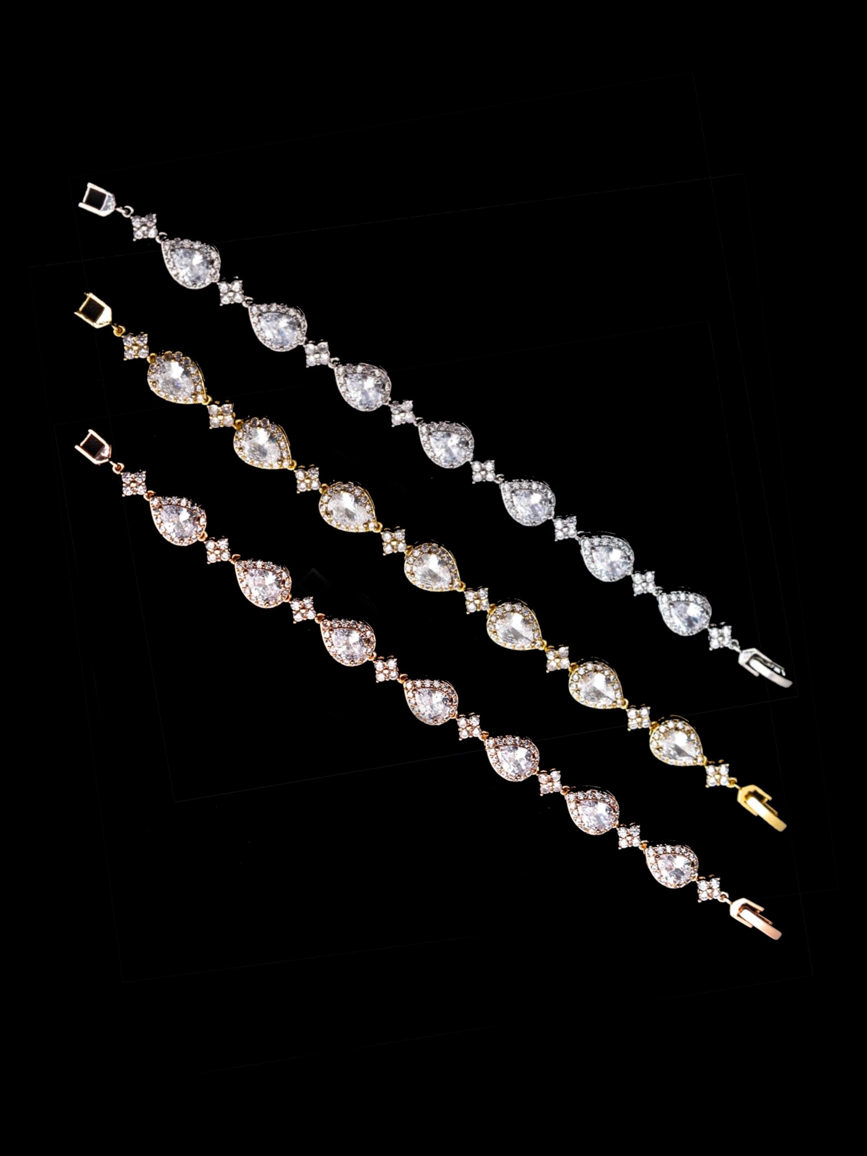 Pulseras con gotas de estrellas